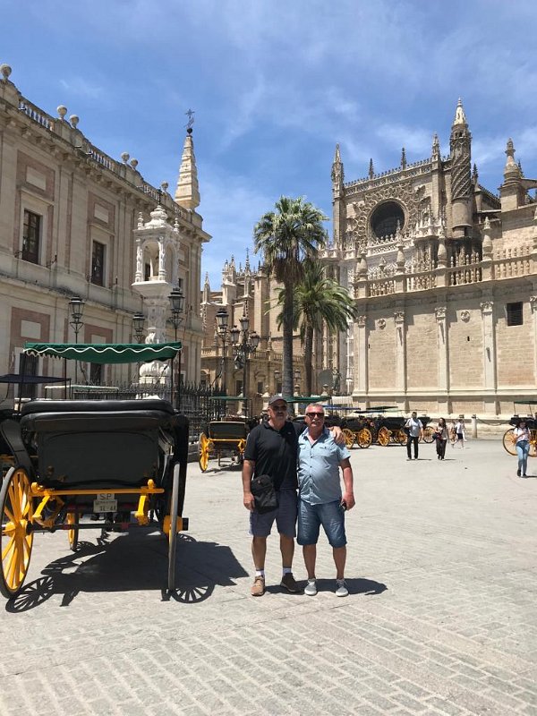 Visitando amigos - Foto 03 - En Sevilla, España, 2019